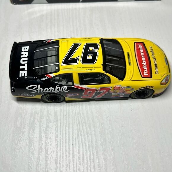 Team Caliber Owners Series #97 Kurt Busch 2002 Rubbermaid Sharpie Car 1:24 Scale - Picture 2 of 7
